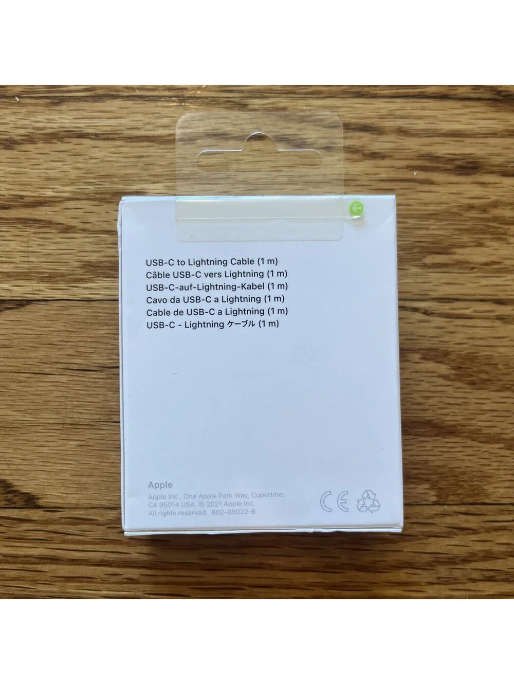 Genuine Apple MUQ93AM/A USB-C to Lightning 1m/3ft Charging Cable - White